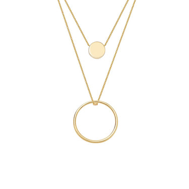 Chloe Layered Necklace | 18K Plated