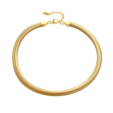 Snake Bone 8mm Necklace Chain