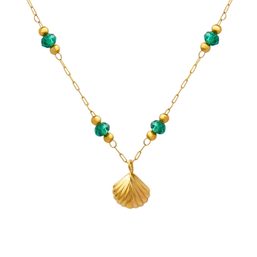 Maris Shell Pendant  | 18K Plated