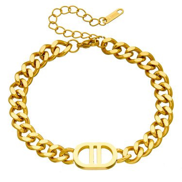 Mens LIVO Bracelet | 18K Plated
