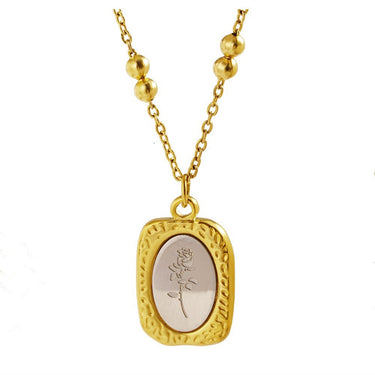 florescence Mirror Pendant