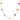 Floria Multicolor Floral Zircon Layer Charm Bead Necklace | 18K Gold Plated