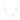Confetti Line Beaded Necklace | 18K Gold Plated