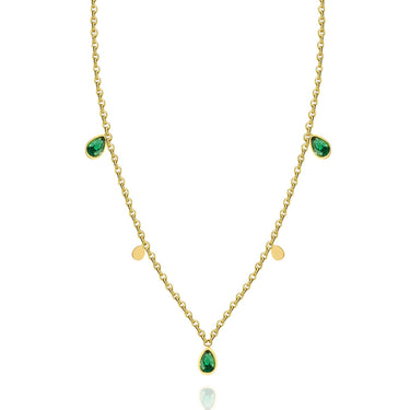 Nyla Zircon Necklace | 18K Plated