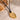 Mens Siena Flat Oval Pendant With Adjustable Black Cord | 18K Gold Plated