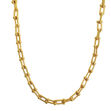 U-Shaped Loop Necklace