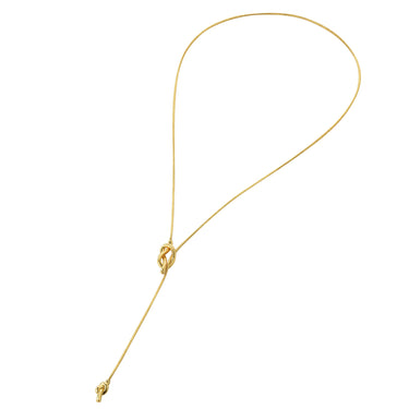 Knotted Adjustable Tassel Necklace