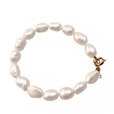 Whispers of White Pearl Bracelet