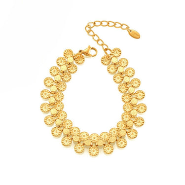 Solira Floral Bracelet | 18K Plated