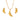 Croissant Pendant and earring collections
