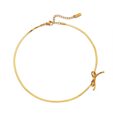 Midas Bow Choker Necklace