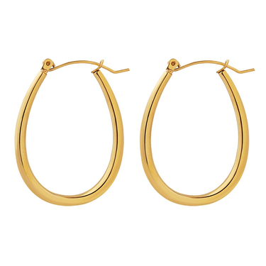 Viora Hoop Earrings | 18K Plated