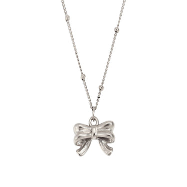 Pretty in Bow Pendant | 18K Plated