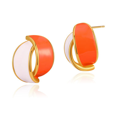 Jenna ColorPop Studs | 18K Plated