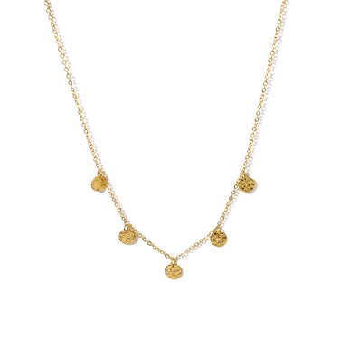 Mira Coins Necklace | 18K Plated