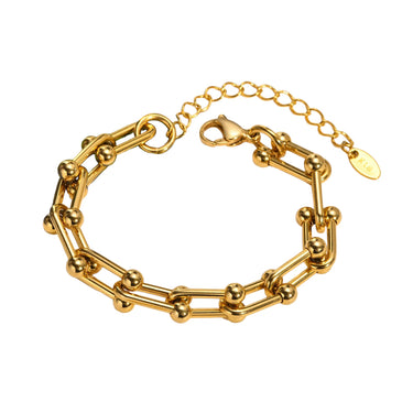 U-Shaped Loop Bracelet