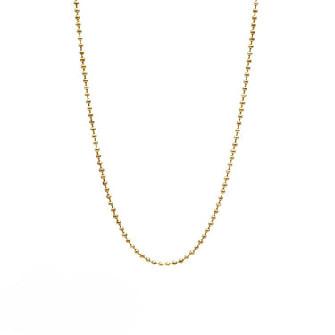 Isa Round Chain Necklace | 18K Plated