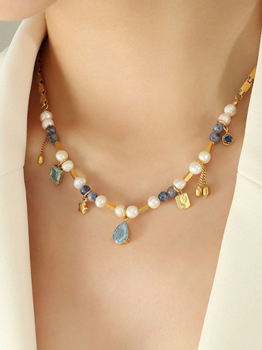 Luna Necklace | 18K Plated