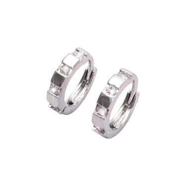 Valie Spark Hug Hoops | 14K Plated