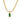 Evienne Zircon Pendant Necklace | 18K Gold Plated