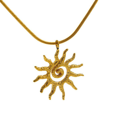 Solara Rays Pendant | 18K Plated