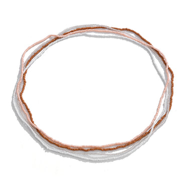 Golden Sands Beaded Waist Chain (Set of 4)