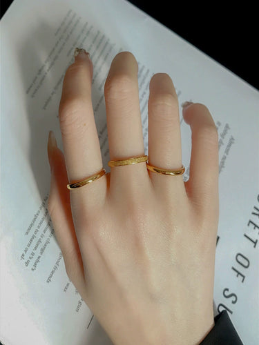 Lumina Trio Ring Set | 18K Plated