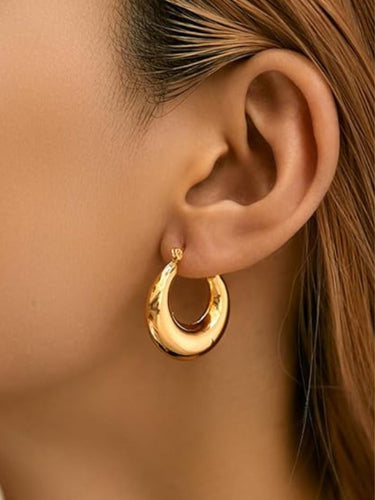 Hanna Hoops | 18K Plated