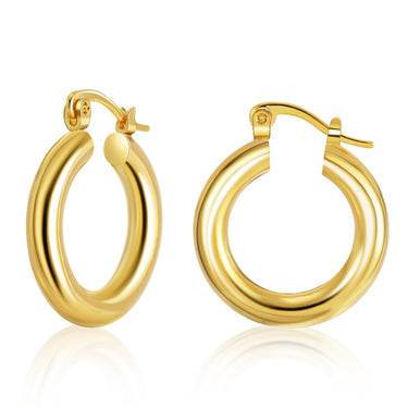 Brooks Hoops | 18K Plated