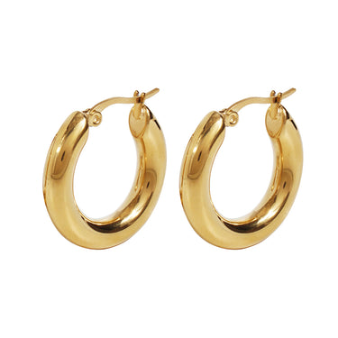 Zora 20mm Hoops | 18K Plated