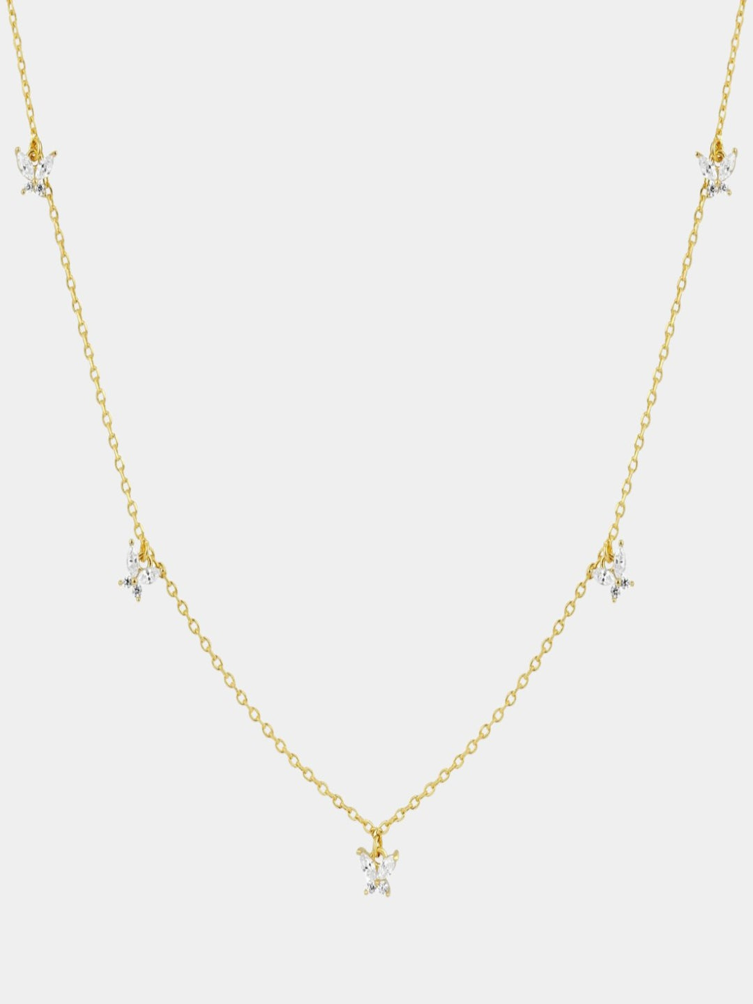 Tessa Butterfly Necklace | 18K Plated