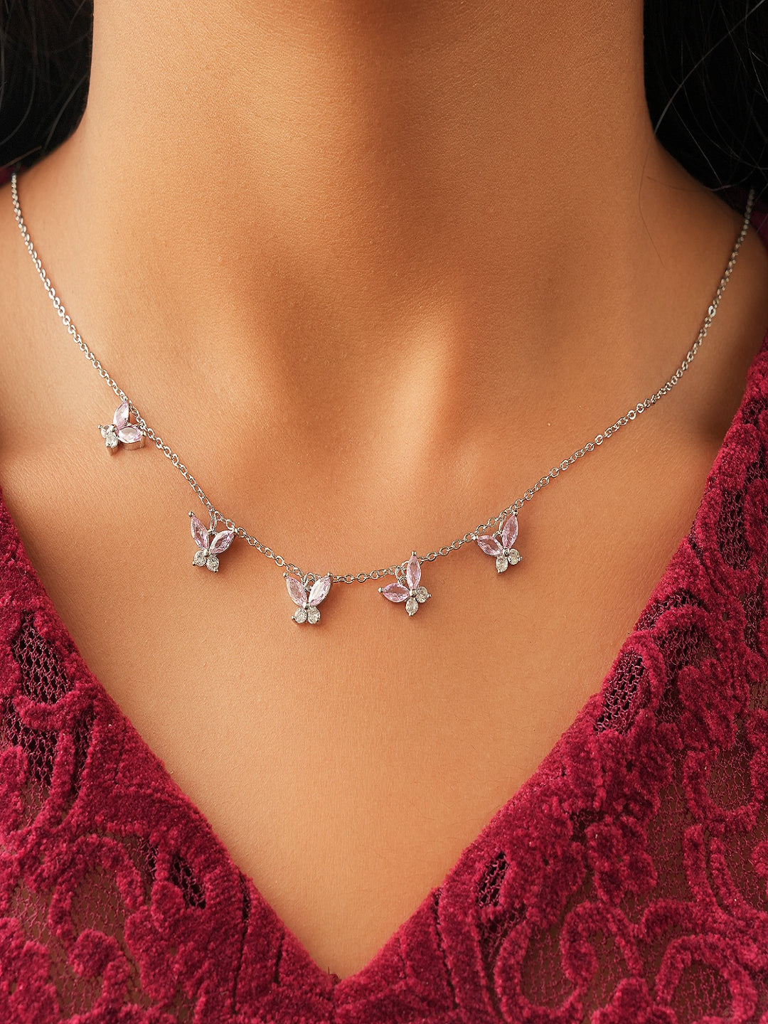 Tessa Butterfly Necklace | 18K Plated