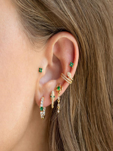 Venom & Vines Earring Set (for SINGLE EAR ONLY) | 18K Plated