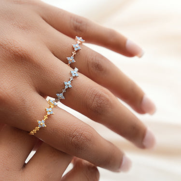 BloomBae Floral Ring | 18K Plated