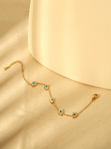 Guardian Love Evil Eye Bracelet | 18K Plated