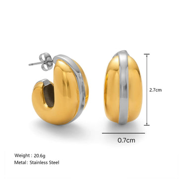 Galaxy Orbit Earrings| 18K Plated