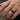 Pivot Noir Grooved Band Ring | Black Plated