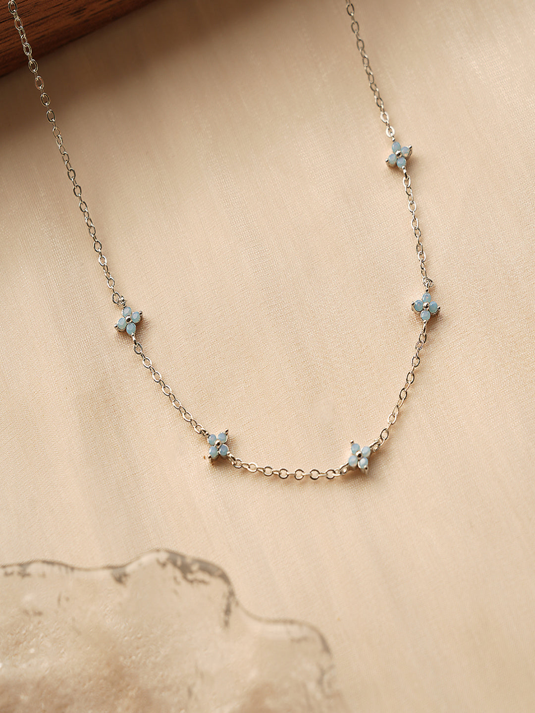 BloomBae Floral Necklace | 18K Plated