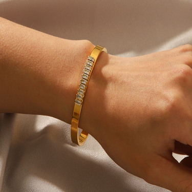 Empress Zircon Bracelet | 18K Plated