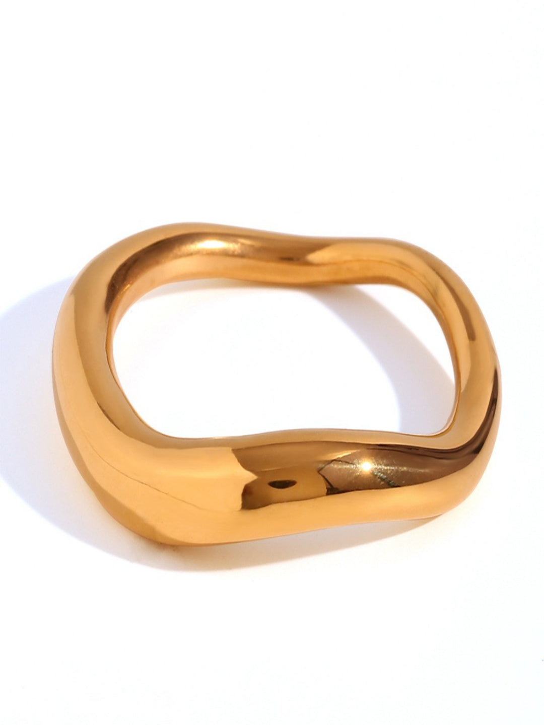 Gaze Wavy Ring | 18K Plated
