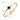 Rose Gold  Zircon Bracelet by Aquastreet