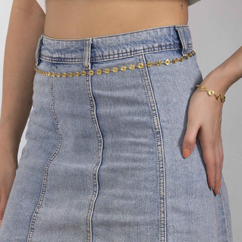 waist chain and bracelet set