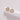 Belle Clover Zircon Studs | Gold Plated