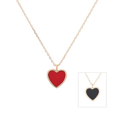 Reversible Dual Charm Love Pendant