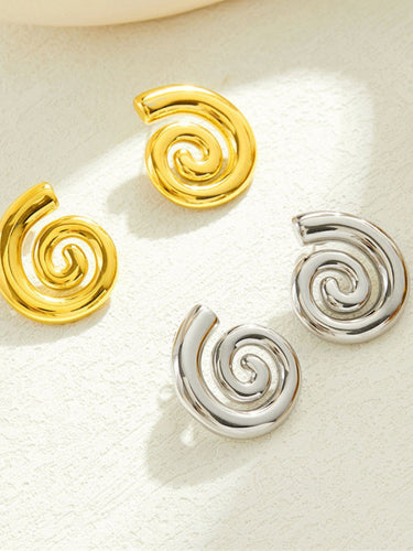 Alba Spiral Studs