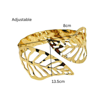 Hollow Leaves Arm Cuff