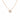 Bezel Solitaire Zircon Necklace | 18K Plated