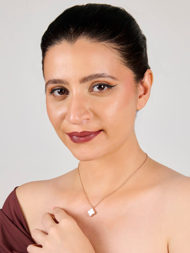 Reversible Dual Charm Clover Pendant