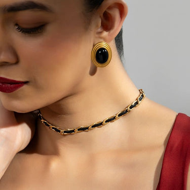 Heirloom Studs| 18K Plated