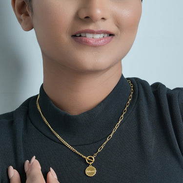 To My Love Necklace (Beloved Engraved) | 18K Plated